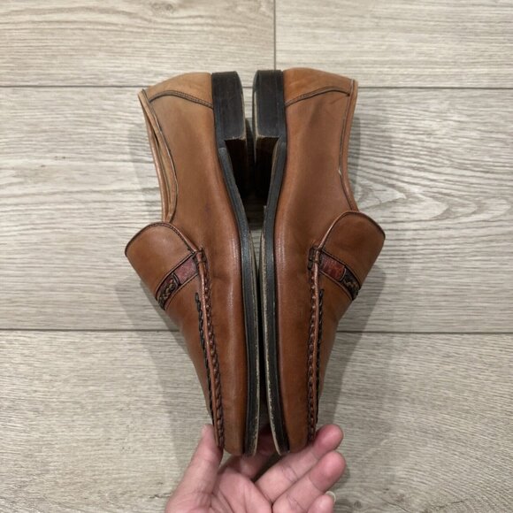 Grenson Loafers Brown leather men Classic British Shoes UK 9.5  |US 10.5 main image 5